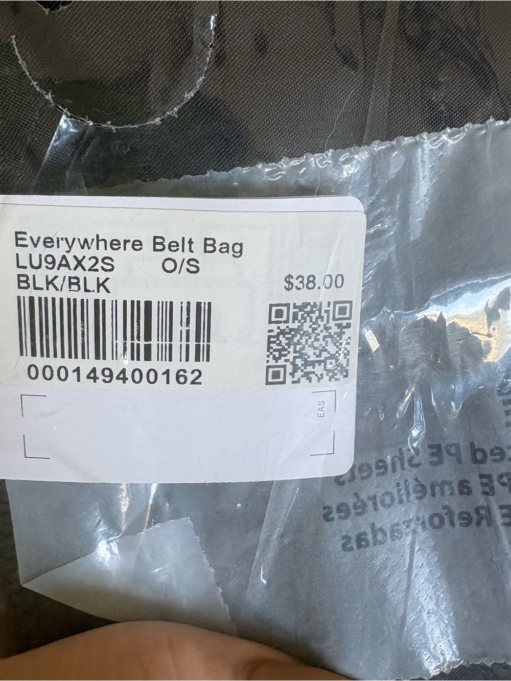 NWT Lulemon Everywhere backpack and belt bag black - Picture 13 of 15